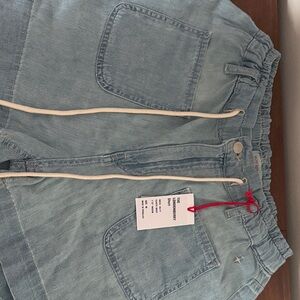 Light Blue Jean Shorts